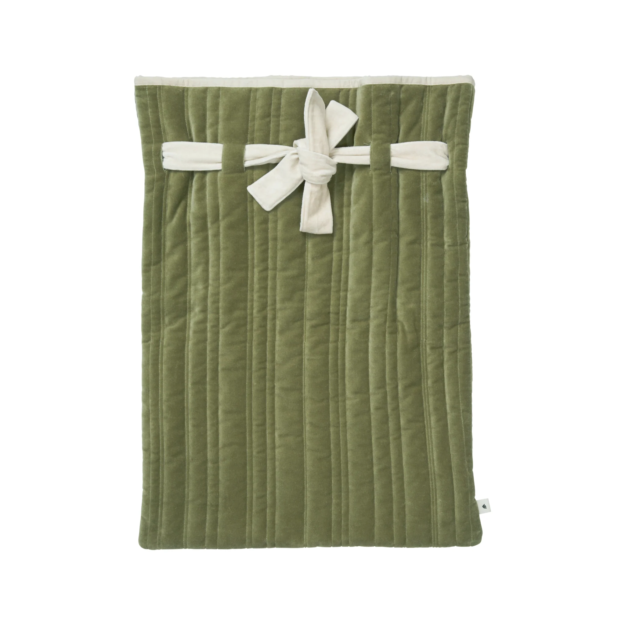 Worek na prezenty VARI QUILTED SACK zielony z białym - Image 3