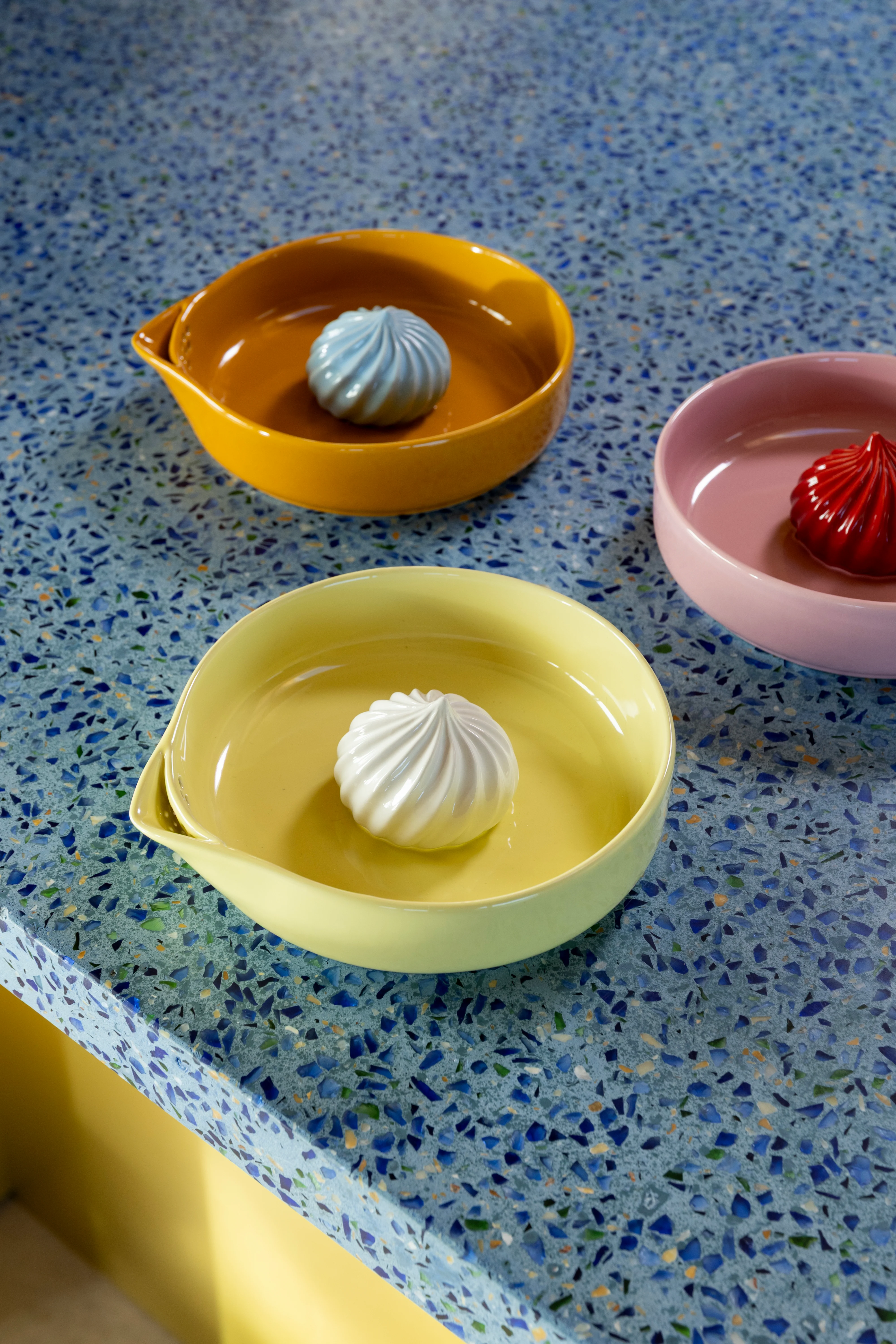 Wyciskarka do cytrusów PUDDING różowy z czerwonym - Image 3