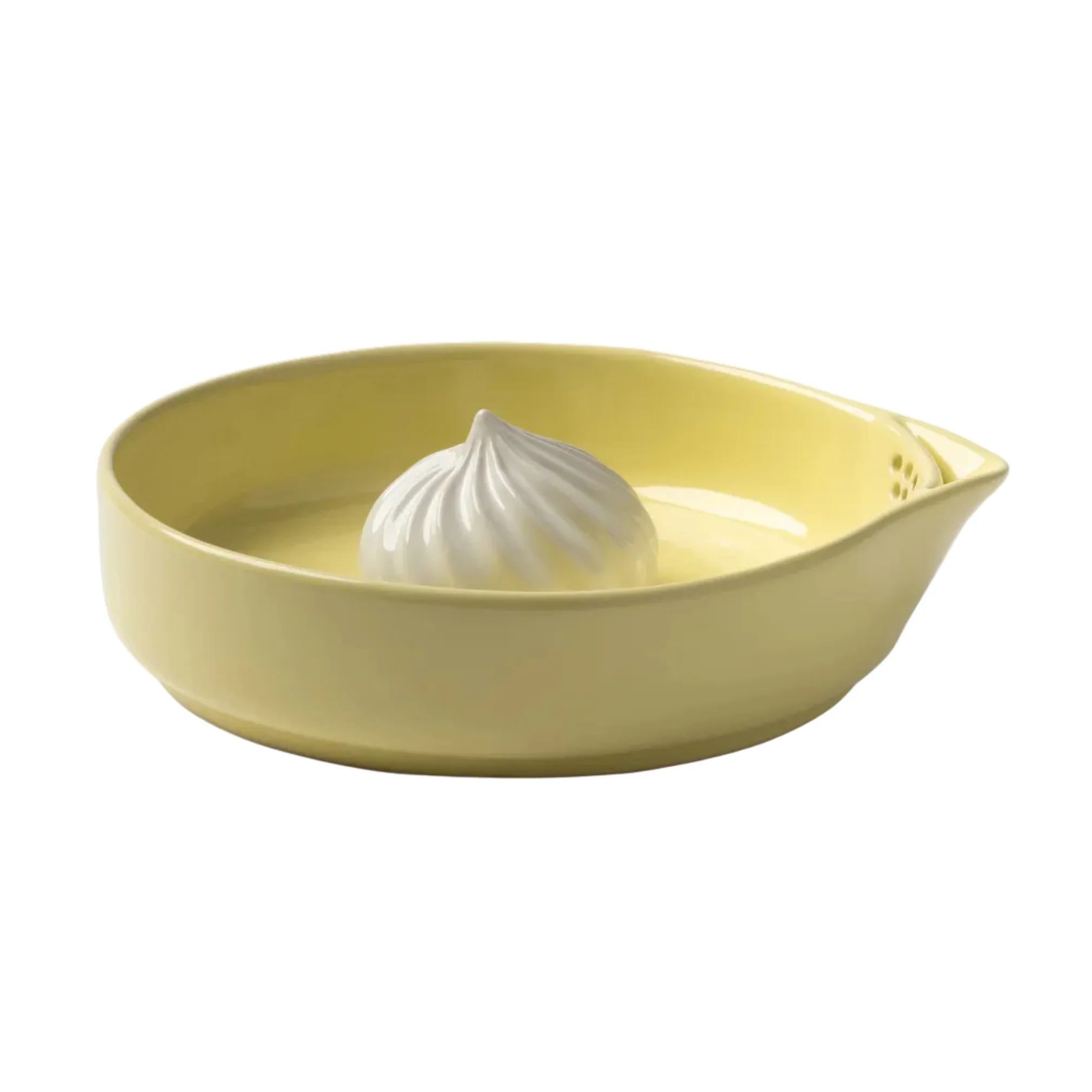 Wyciskarka do cytrusów PUDDING żółty z białym