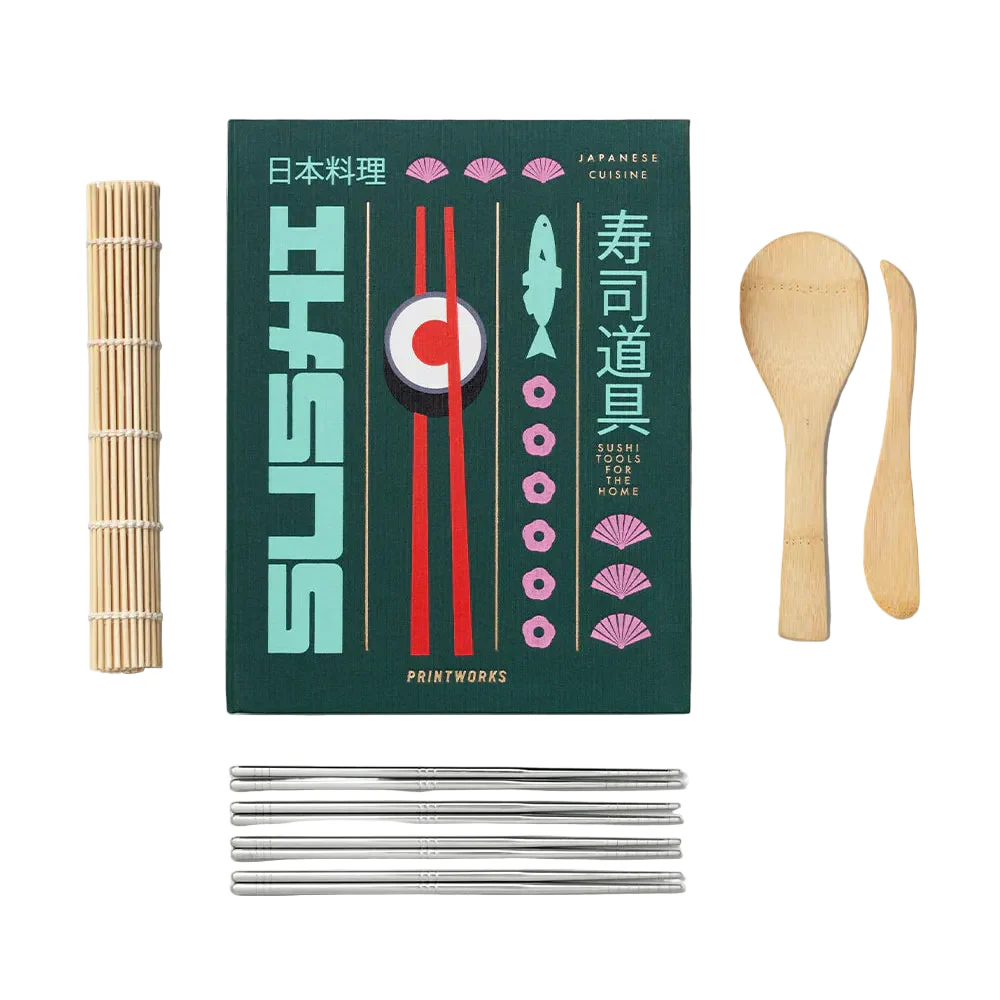 Zestaw do sushi SUSHI TOOLS zielony