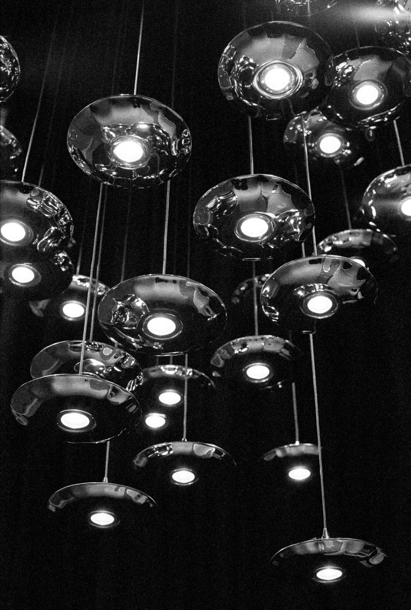 Zestaw lamp wiszących LAMPIN inox - Image 5