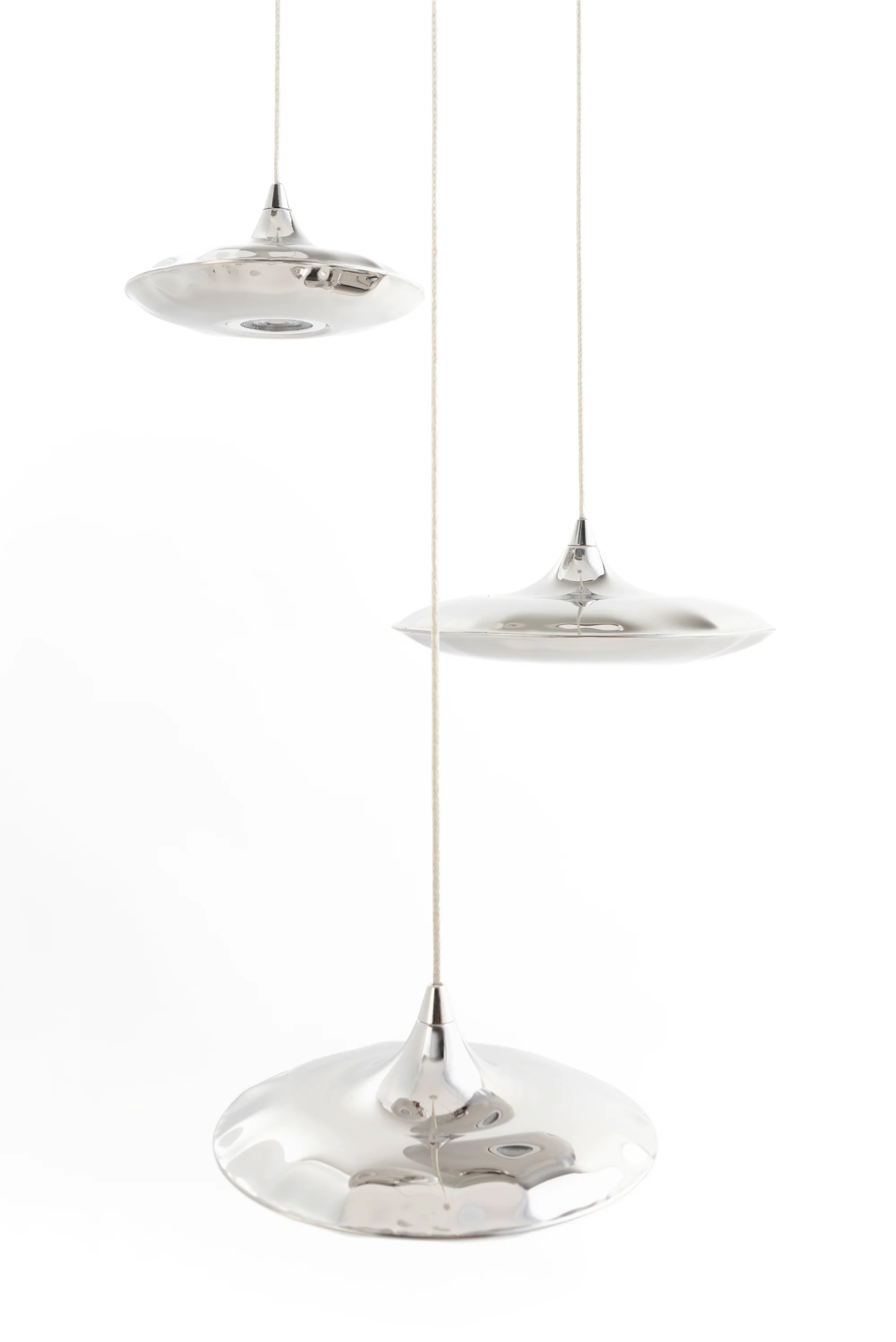 Zestaw lamp wiszących LAMPIN inox - Image 7