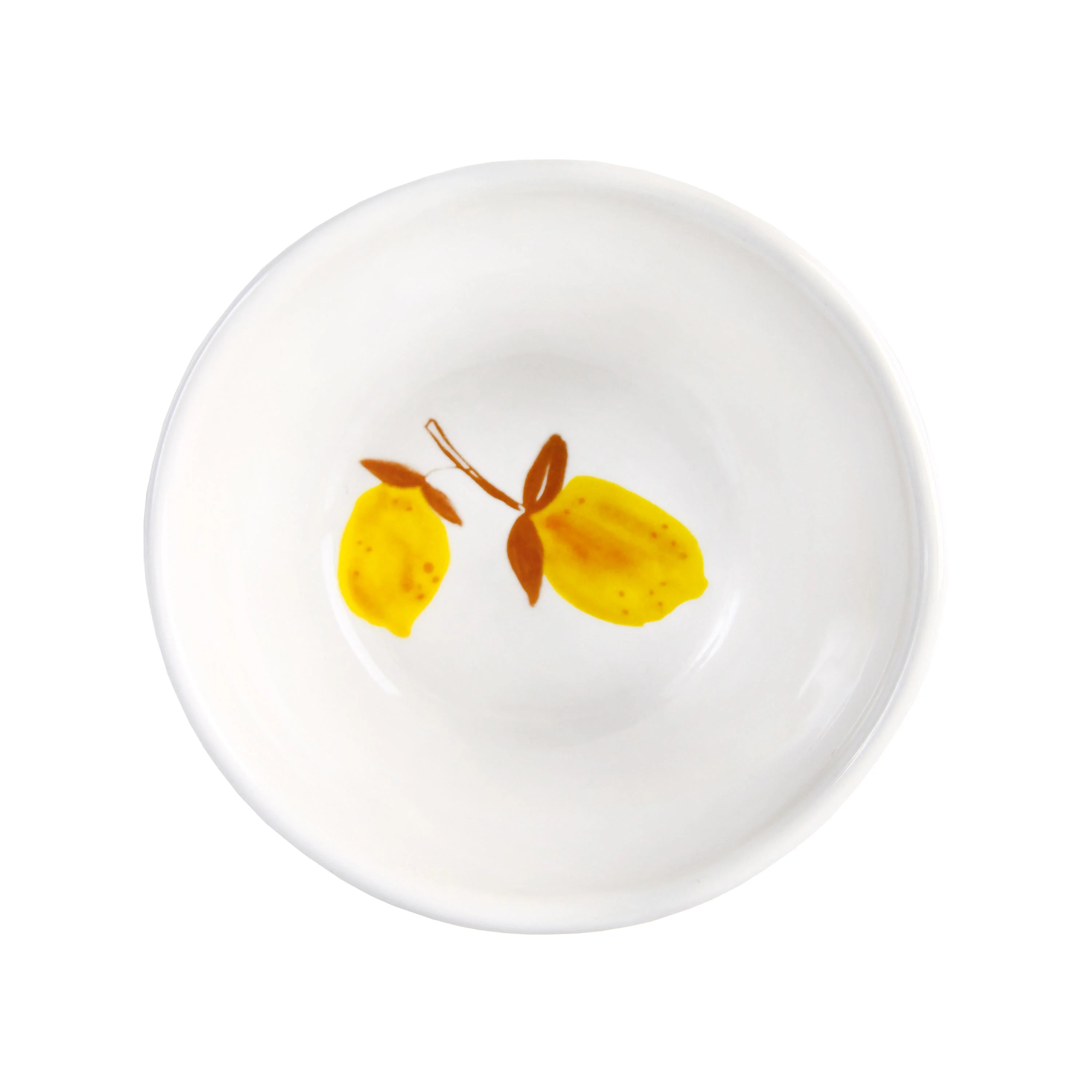 Zestaw misek LEMON MOROCCAN biały z niebieskim i pomarańczowym - Image 8