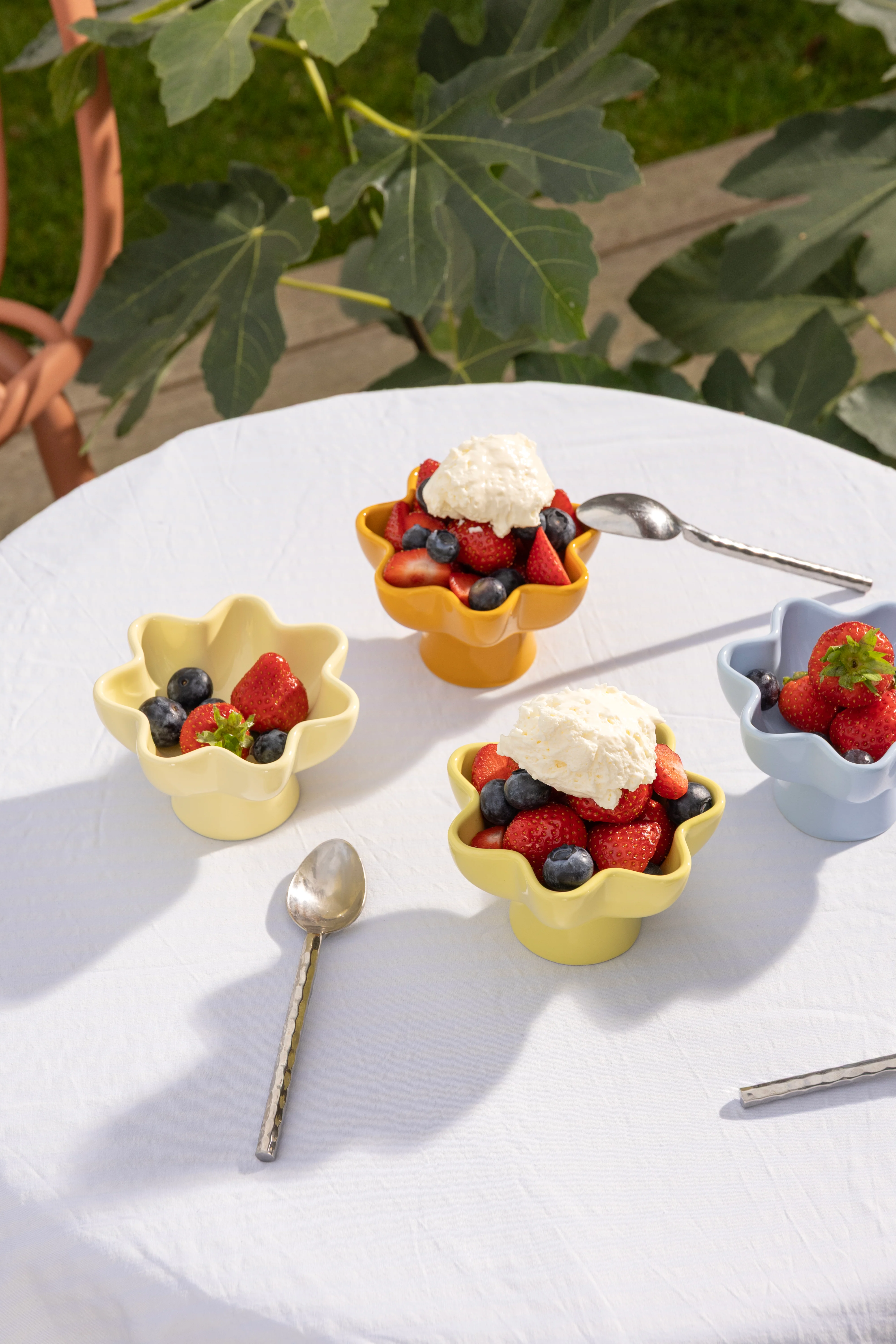 Zestaw pucharków SUN kolorowa porcelana - Image 2