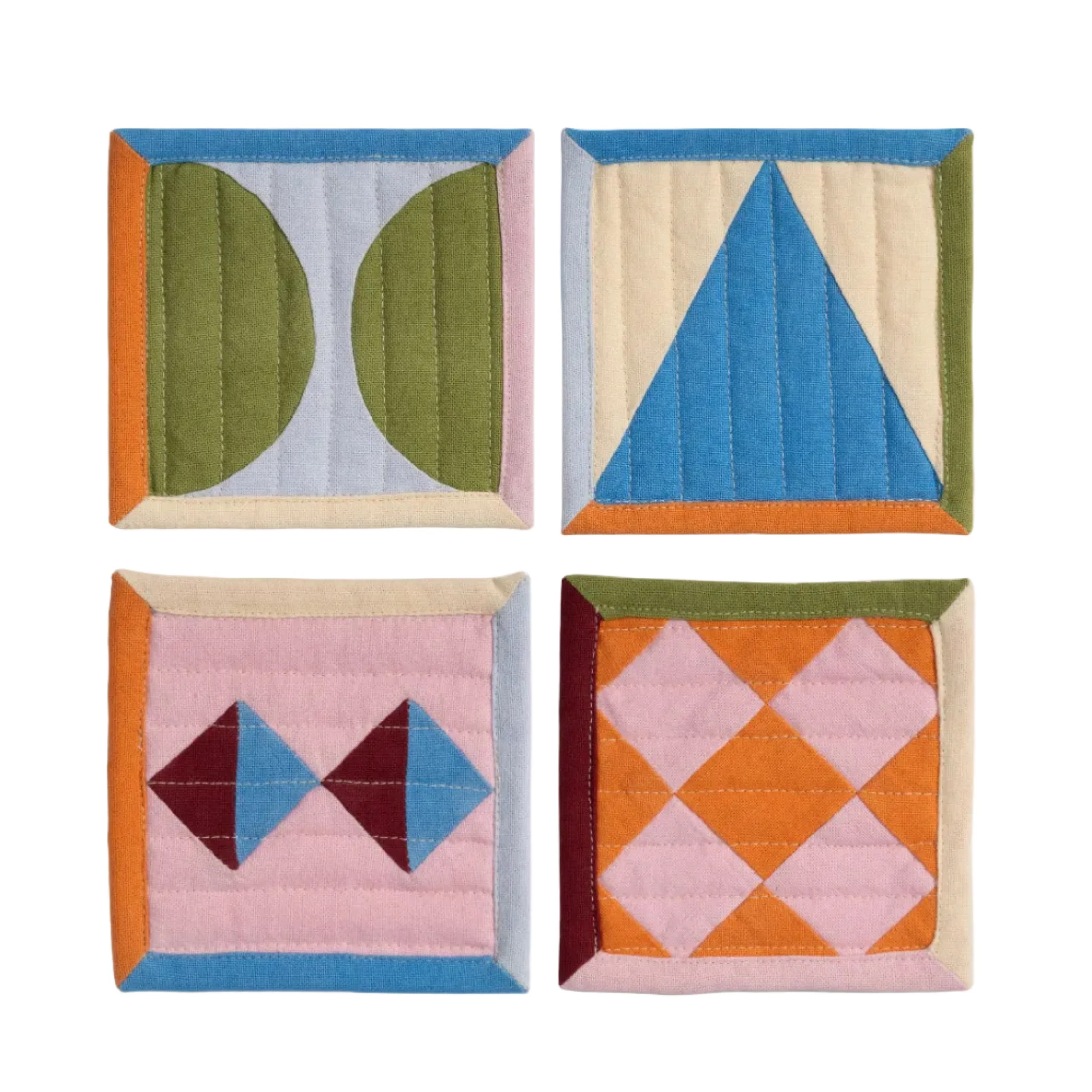 Zestaw podkładek pod kubki STITCH kolorowy