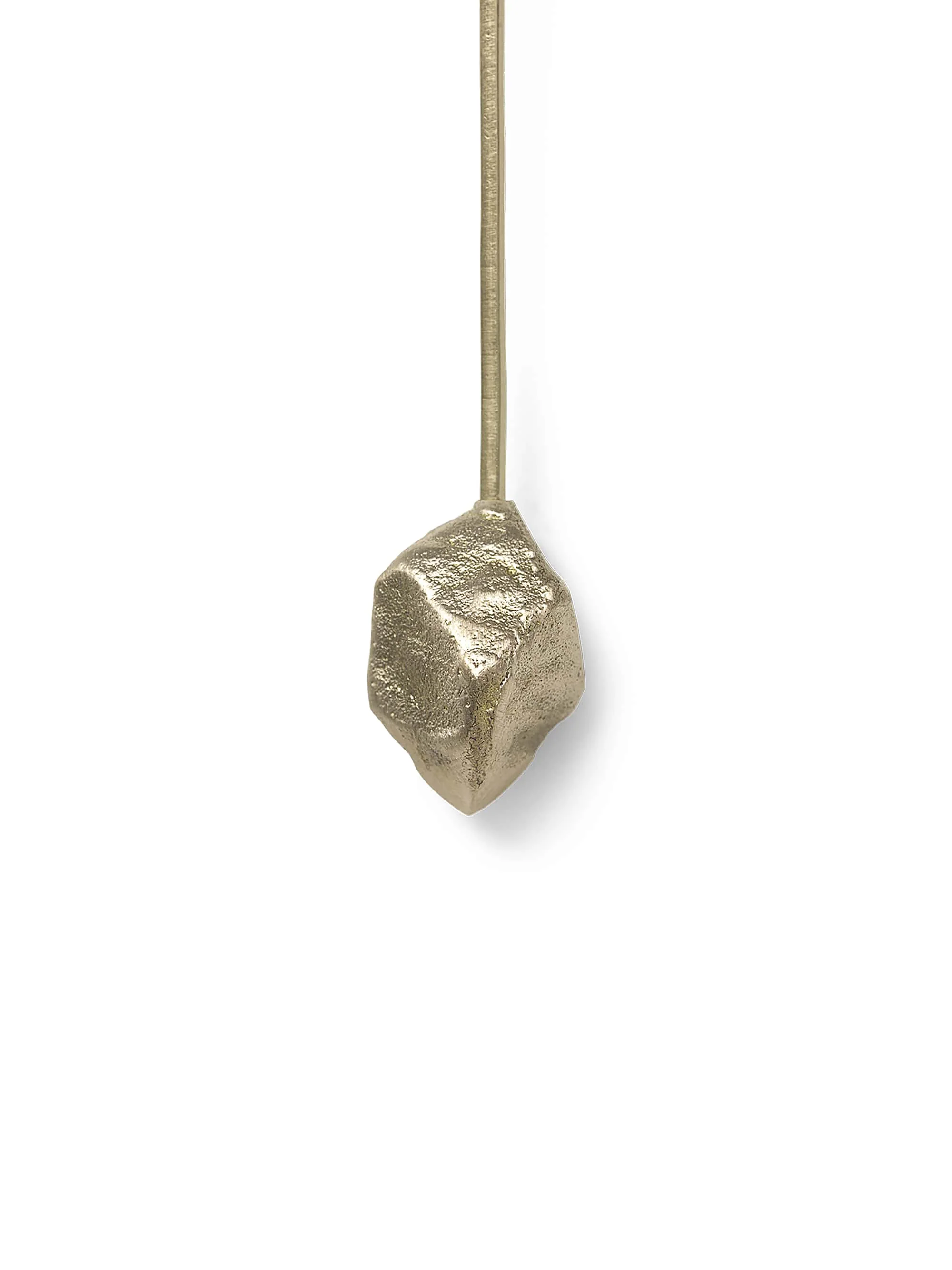 Zestaw świeczników choinkowych STONE mosiężny - Image 4