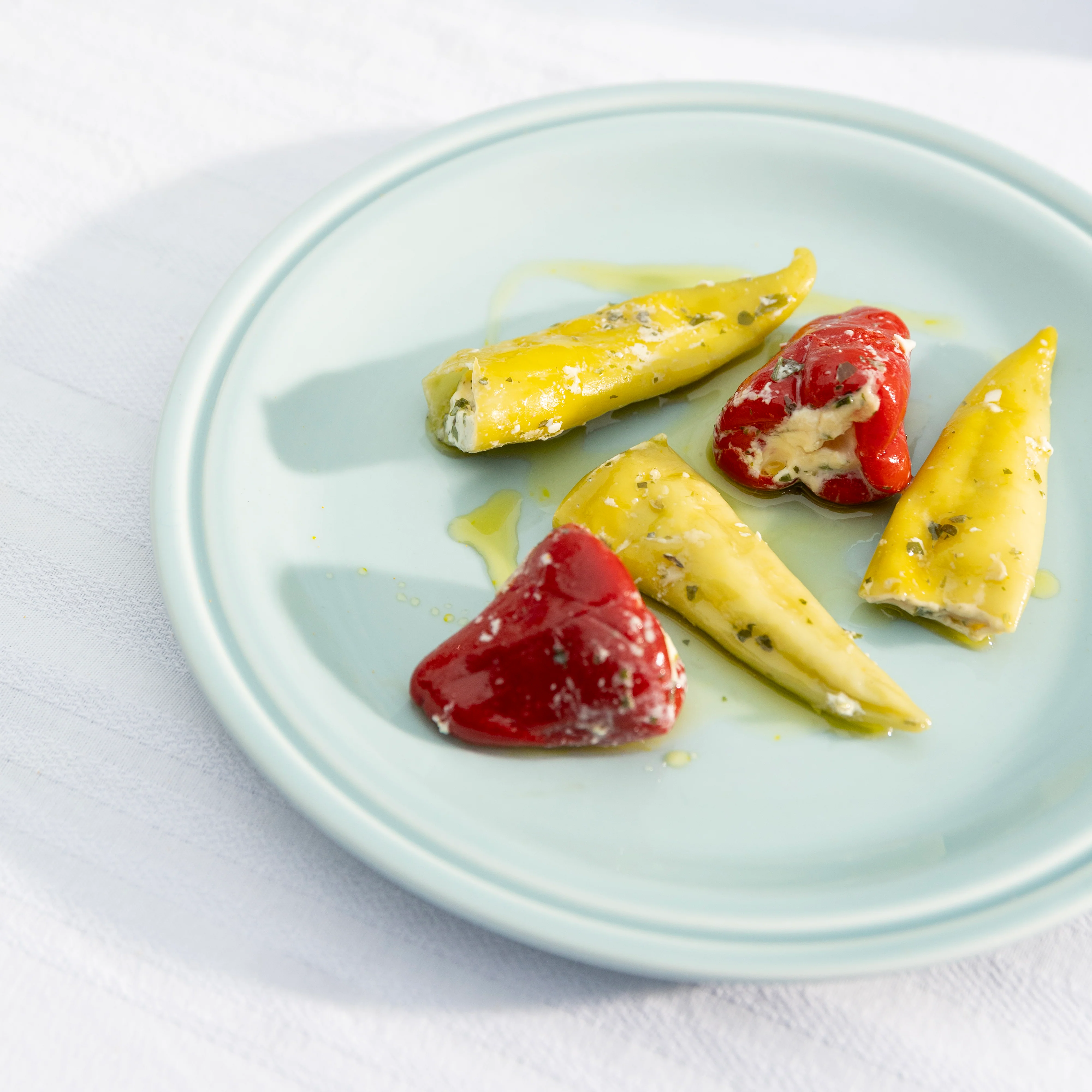Zestaw talerzy śniadaniowych MOCHI jasnoniebieski - Image 4